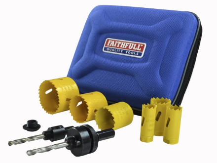 Picture of FAIH 9PCE HOLESAW KIT