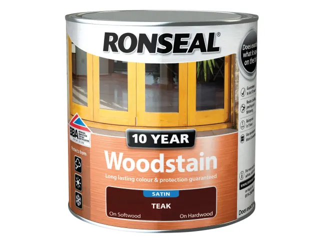 Picture of RONSEAL 10 YEAR WOODSTAIN TEAK 750ML