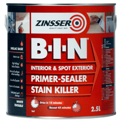 Picture of ZINSSER B-I-N PRIMER SEALER 2.5L
