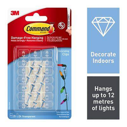 Picture of 3M COMMAND INDOOR DECORATING CLIPS