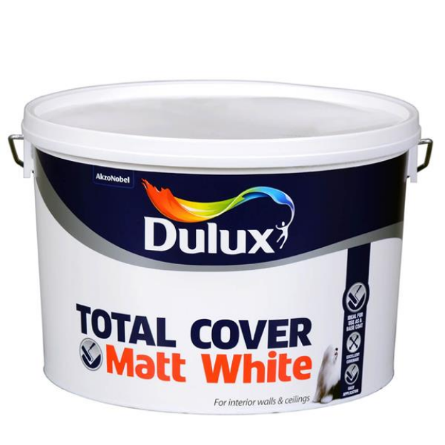 Picture of DULUX TOTAL COVER WHITE 10L