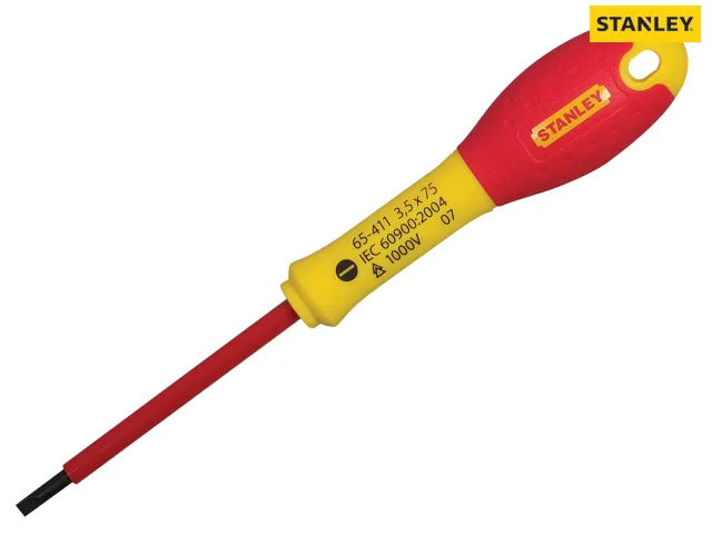 Picture of STANLEY INSULATED SCREWDRIVER 4MM*100MM
