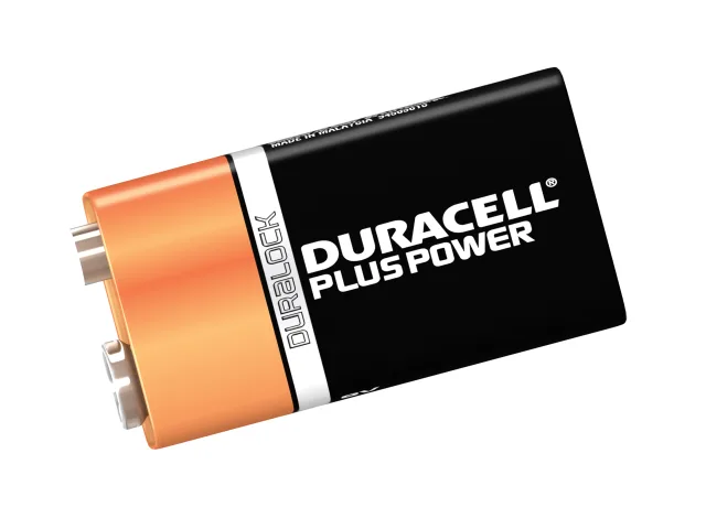 Picture of DURACELL 9V BATTERY TWIN PACK