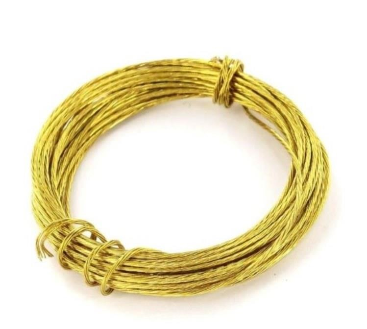 Picture of SECURIT PICTURE WIRE BRASS 3.5M