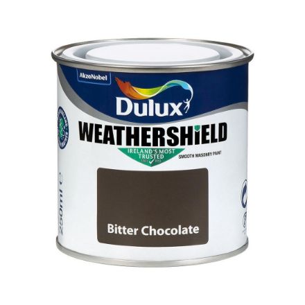 Picture of DULUX WEATHERSHIELD BITTER CHOCOLATE 250ML