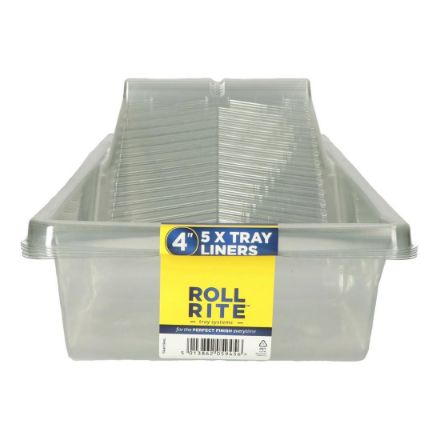 Picture of FLEETWOOD ROLL RITE TRAY LINERS 4" 5 PACK