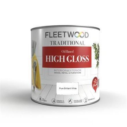 Picture of FLEETWOOD TRADITIONAL GLOSS BRILLIANT WHITE 250ML