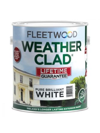 Picture of FLEETWOOD WEATHERCLAD BRILLIANT WHITE 5L