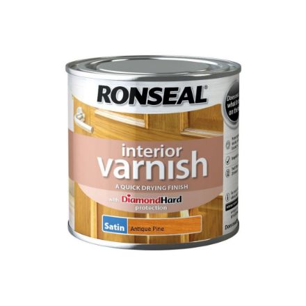 Picture of RONSEAL INTERIOR VARNISH ANTIQUE PINE 250ML