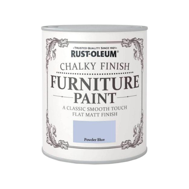 Picture of RUST-OLEUM CHALKY PAINT POWDER BLUE 125ML