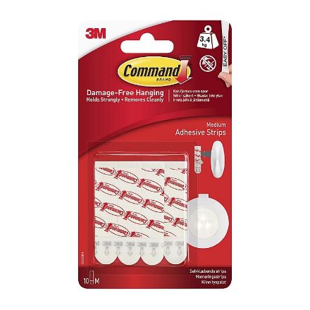 Picture of 3M COMMAND MEDIUM REFILL STRIPS