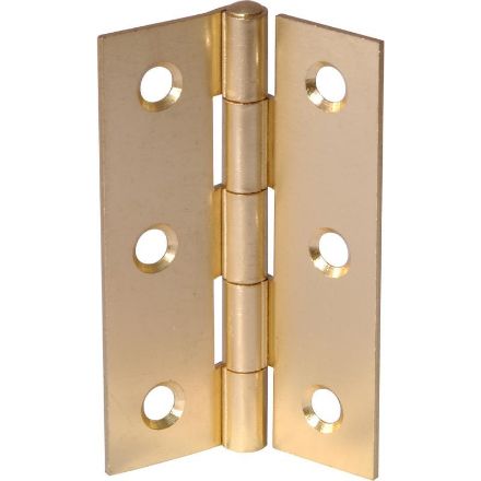Picture of PERRY LIGHT BRASS BUTT HINGE 63MM 2.5"