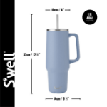 Picture of S'WELL TUMBLER XL 1180ML HYDRANGEA BLUE
